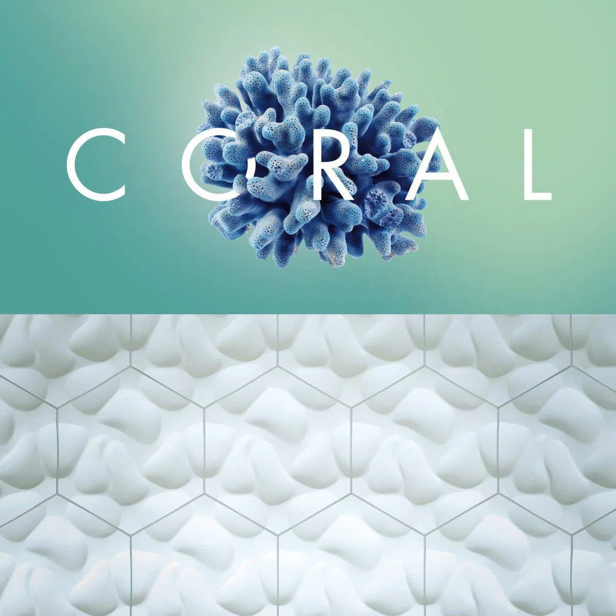 CORAL 3D WALL Tile - DecorMania.eu