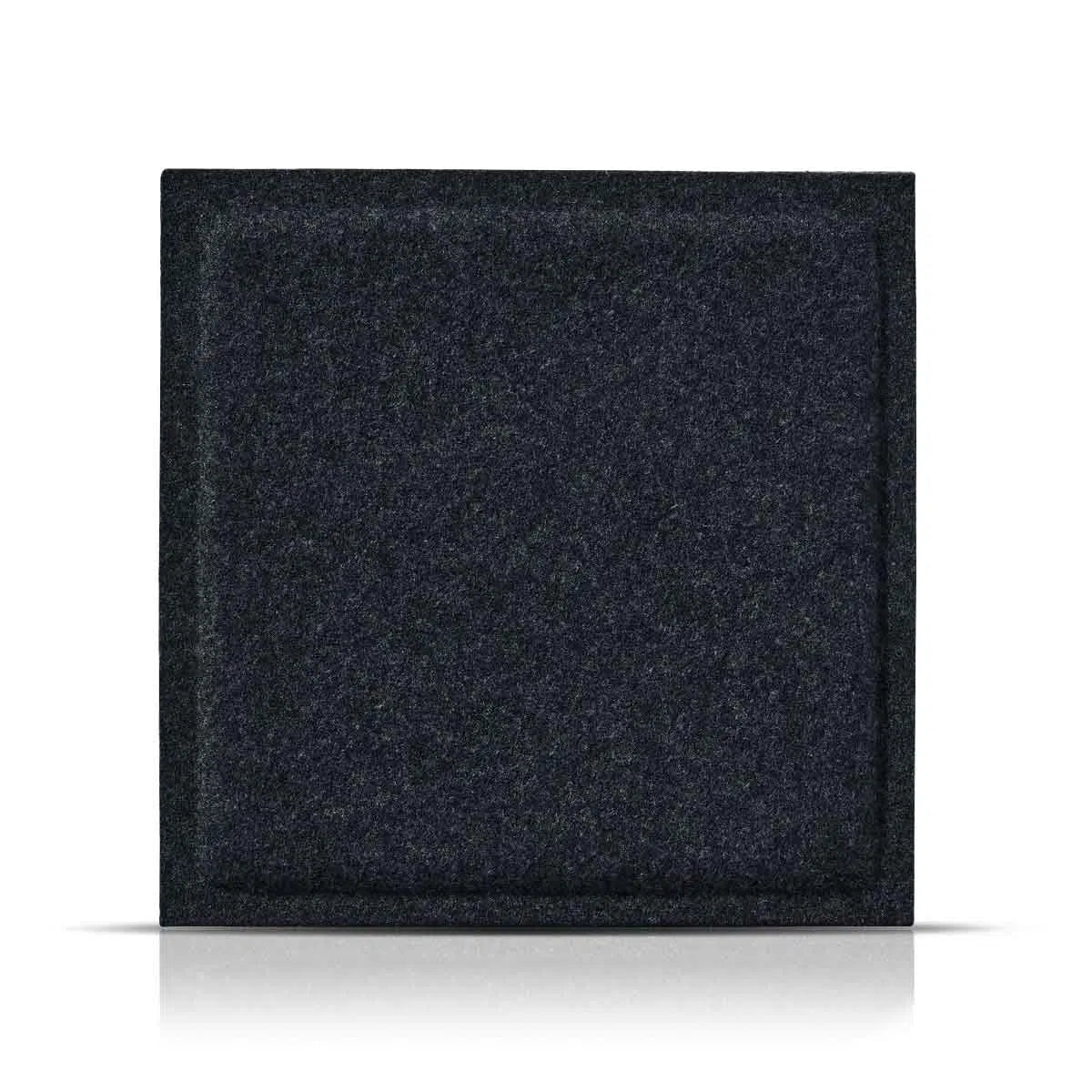 SQUARE BOLD Felt Panel - BLACK - DecorMania.eu